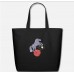 Horse Doodle Drawing Black Eco-Friendly Tote Bag